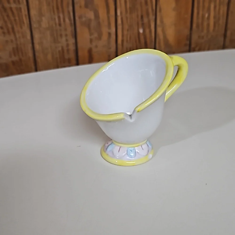 Disney Beauty and The Beast Ms. Pots, Chip and 2 Cups Ceramic Set - Picture 10 of 16